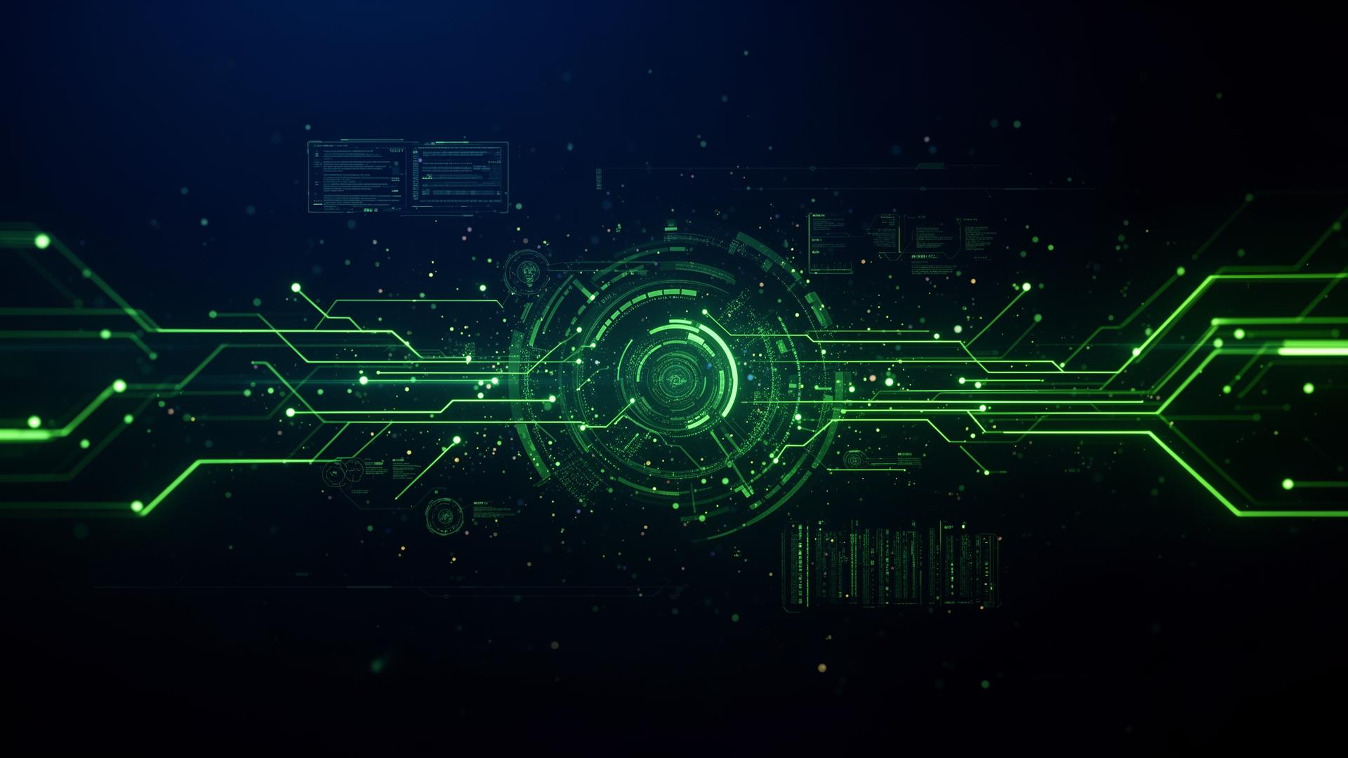 Futuristic technology background