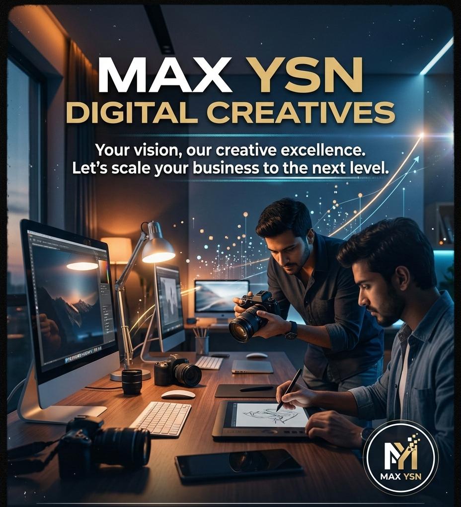 MAX YSN Digital Creatives team poster